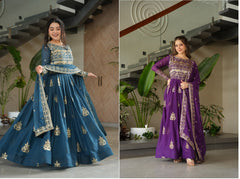 PREMIUM READYMADE GOWN-DUPATTA COLLECTIONS
