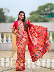 Soft Pethani silk saree