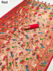 Soft Pethani silk saree