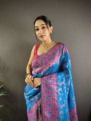 Beautiful Pashmina Silk Sarees