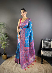 Beautiful Pashmina Silk Sarees