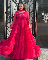 EXCLUSIVE 2 PIECE GOWN WITH DUPATTA