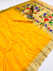 Pethani silk saree