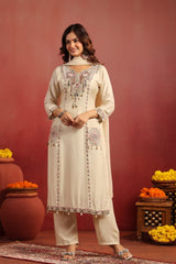 Beautiful dola silk 3 piece dress