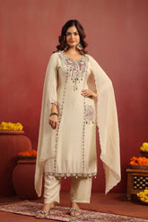 Beautiful dola silk 3 piece dress