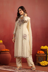 Beautiful dola silk 3 piece dress