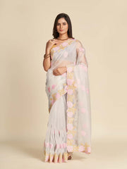 DESIGNER ORGANZA SAREE