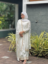 FESTIVAL SPECIAL SEQUENCE EMBROIDERY ON SILK FABRIC TOP AND PLAZZO WITH DUPATTA SET