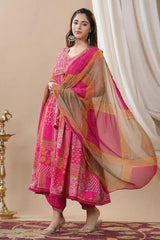 Beautiful Heavy quality Maslin Silk Fabric designer festive wear fully 2.8mtr Flair Gown and duppta