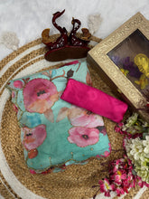 new exclusive floral handwork saree