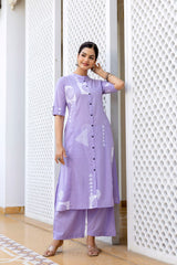 Designer Coord set in Aline kurti