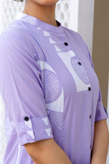 Designer Coord set in Aline kurti