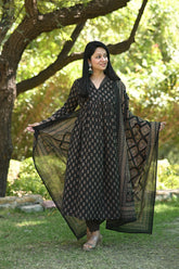 Exclusive Ajrakh Print KURTI