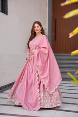 Anarkali with dupatta AllTreandy