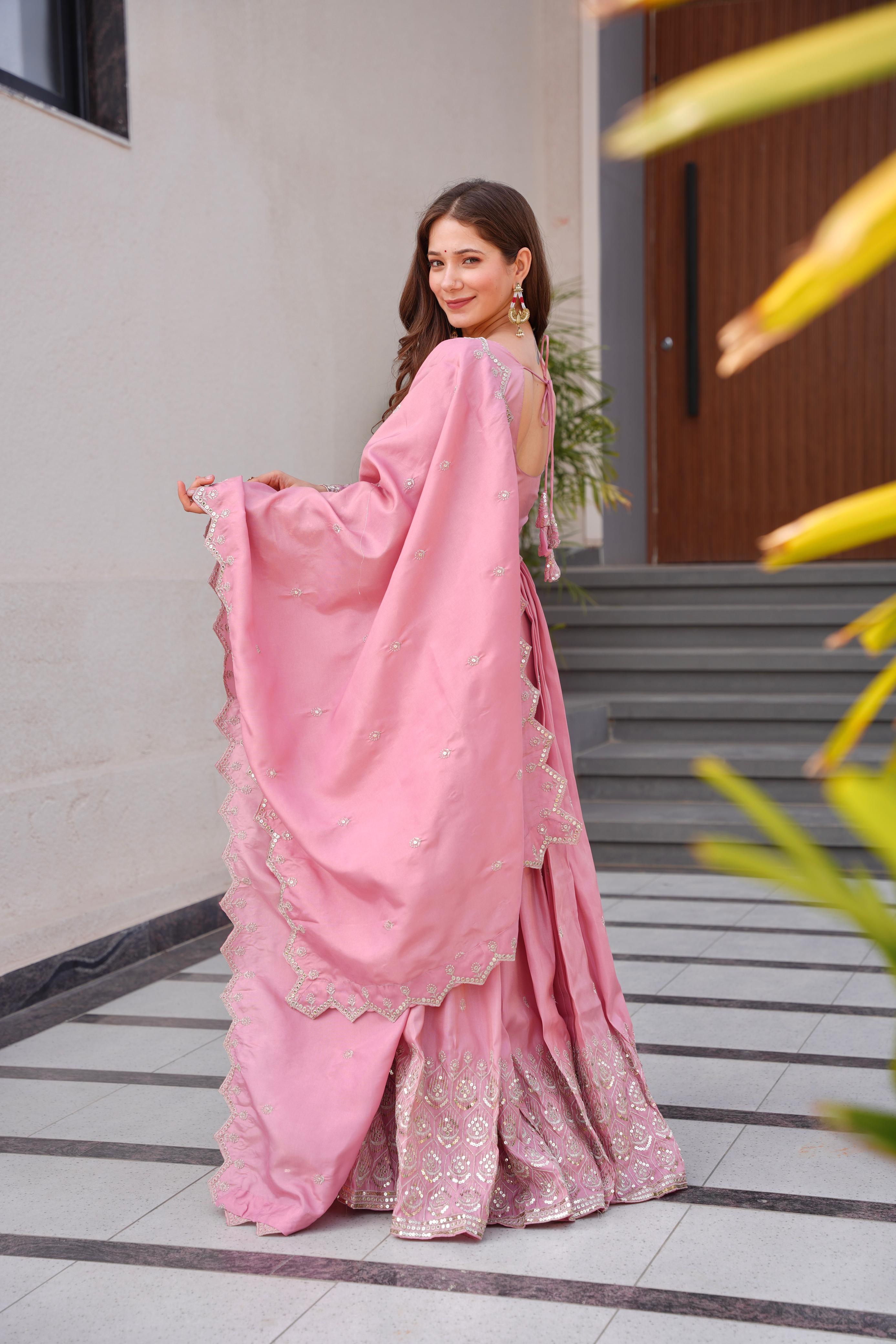 Anarkali with dupatta AllTreandy