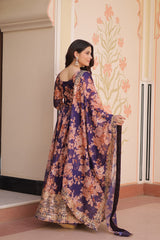 Premium Designer Readymade Gown-Dupatta Collections