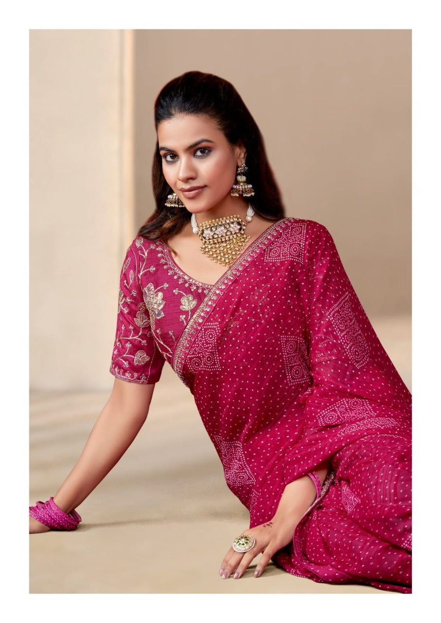 BAANDHNIYA  saree
