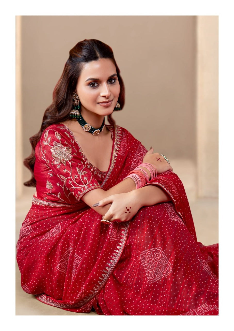BAANDHNIYA  saree