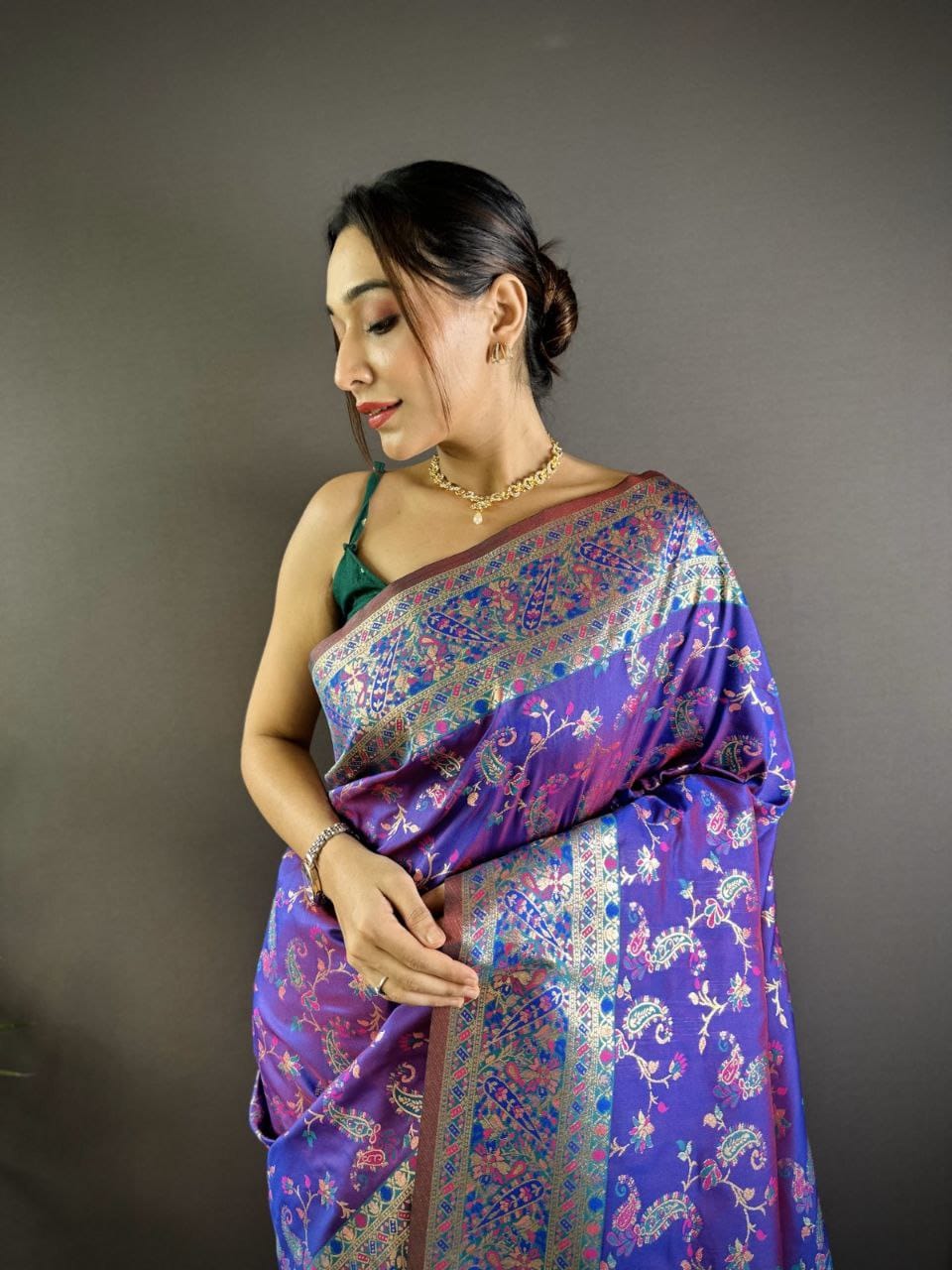 Beautiful Pashmina Silk Sarees