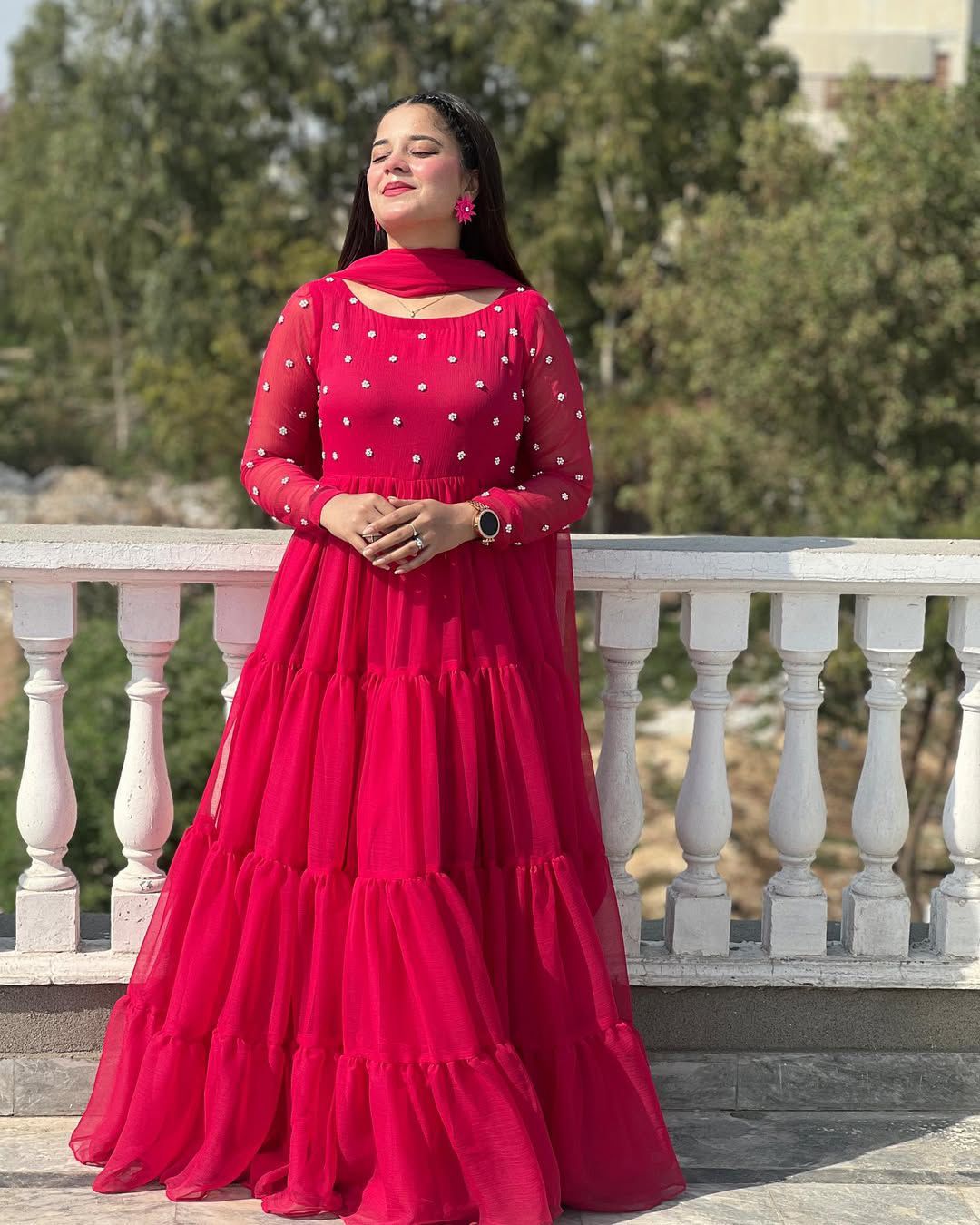 EXCLUSIVE 2 PIECE GOWN WITH DUPATTA