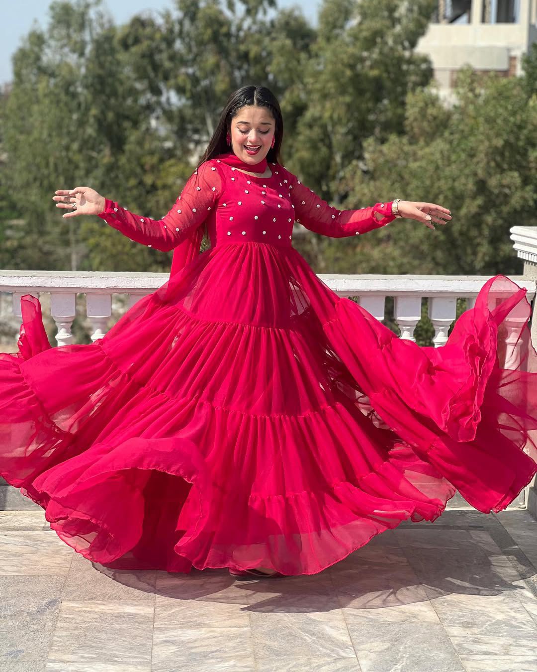 EXCLUSIVE 2 PIECE GOWN WITH DUPATTA