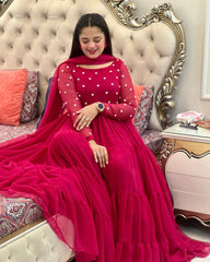 EXCLUSIVE 2 PIECE GOWN WITH DUPATTA