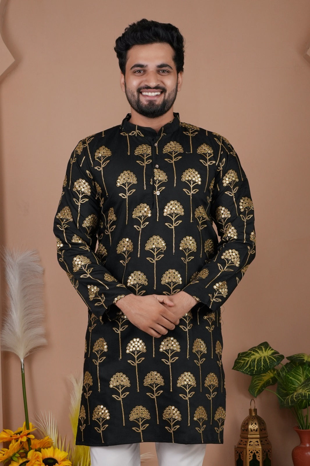 GADHVAL SILK WITH HEAVY EMBROIDERY SEQUENCE WORK