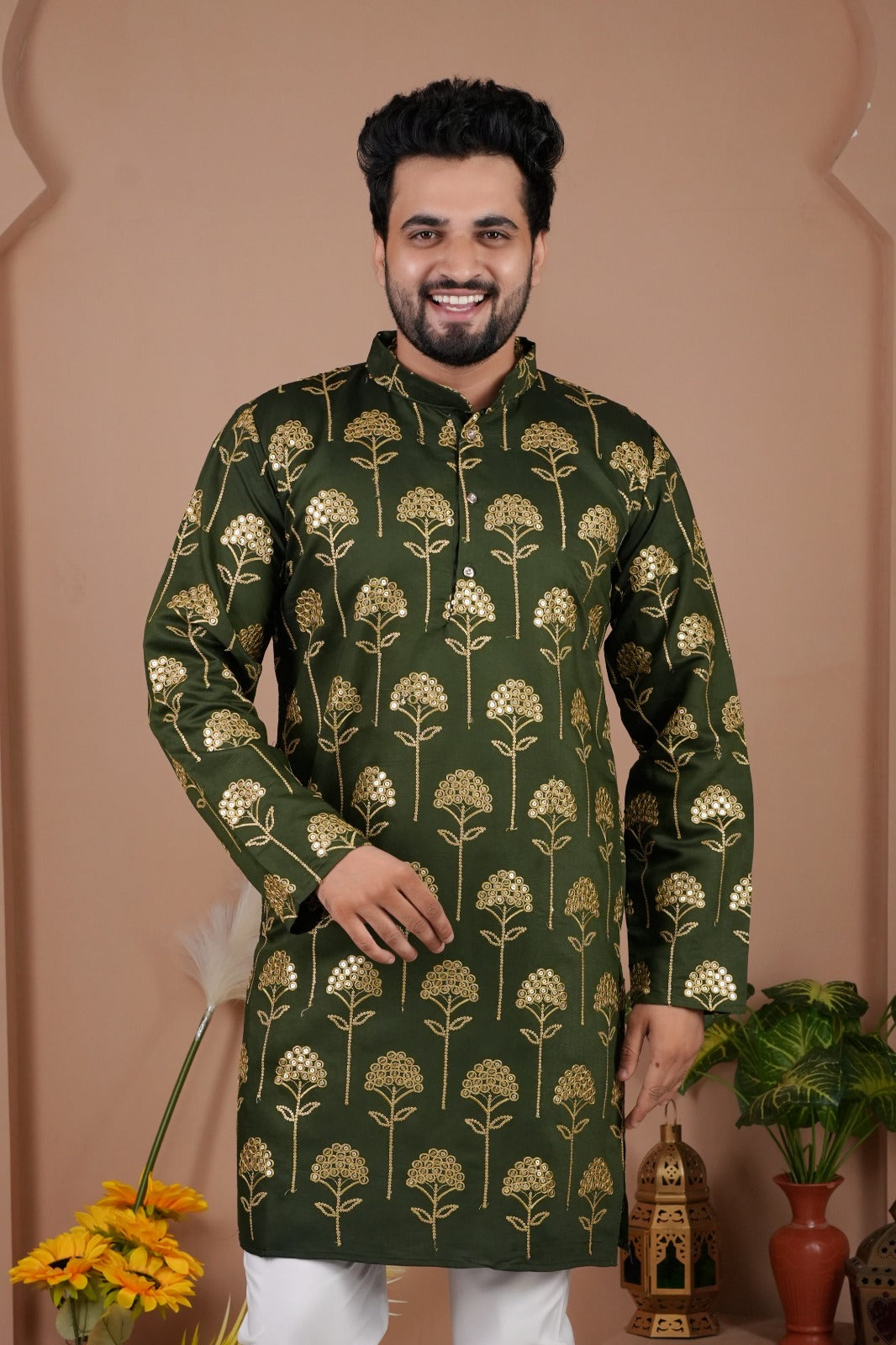 GADHVAL SILK WITH HEAVY EMBROIDERY SEQUENCE WORK