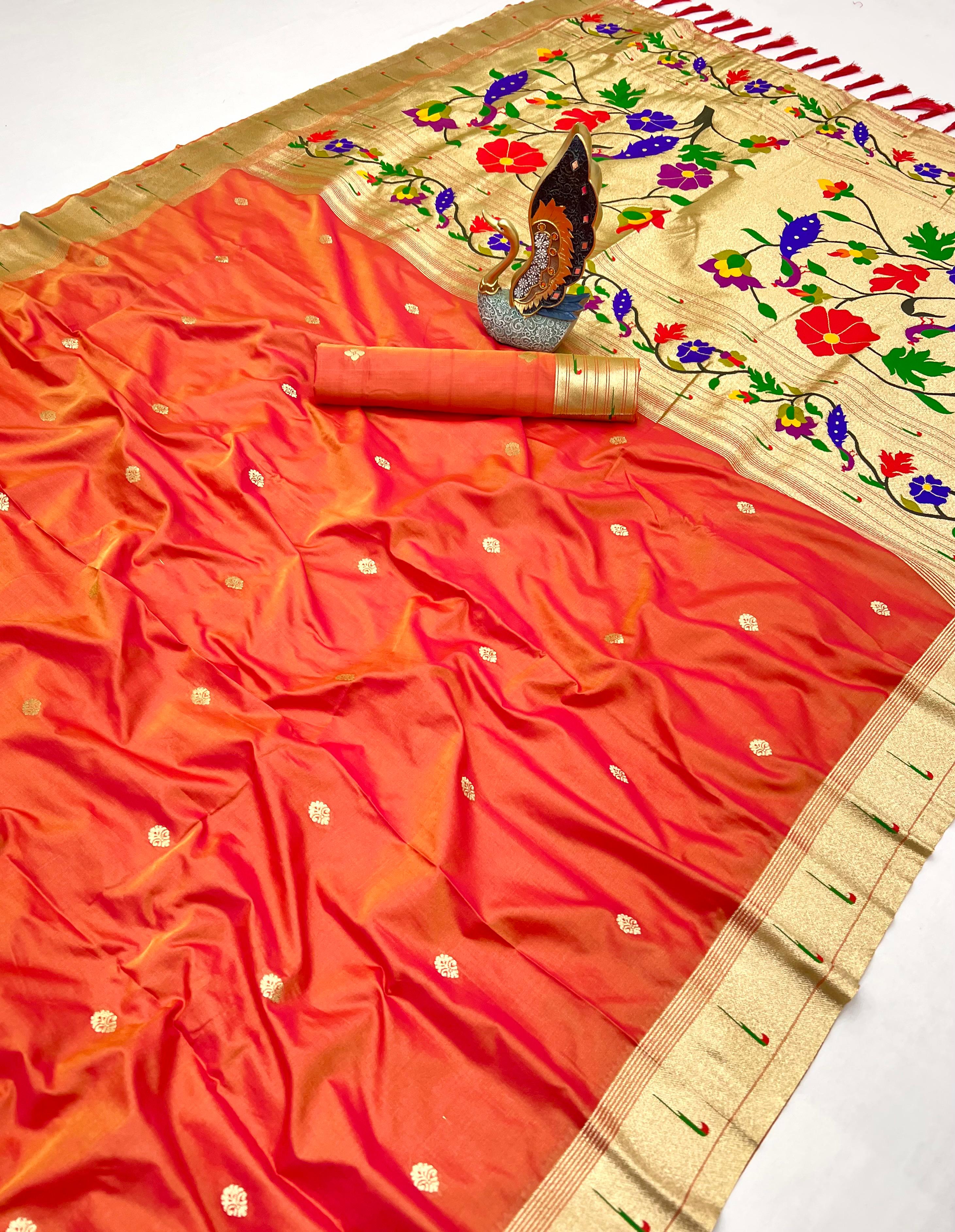 Pethani silk saree