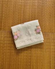 pure organza saree