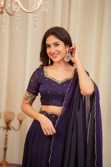 A lehenga that speaks the language of tradition