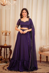 A lehenga that speaks the language of tradition