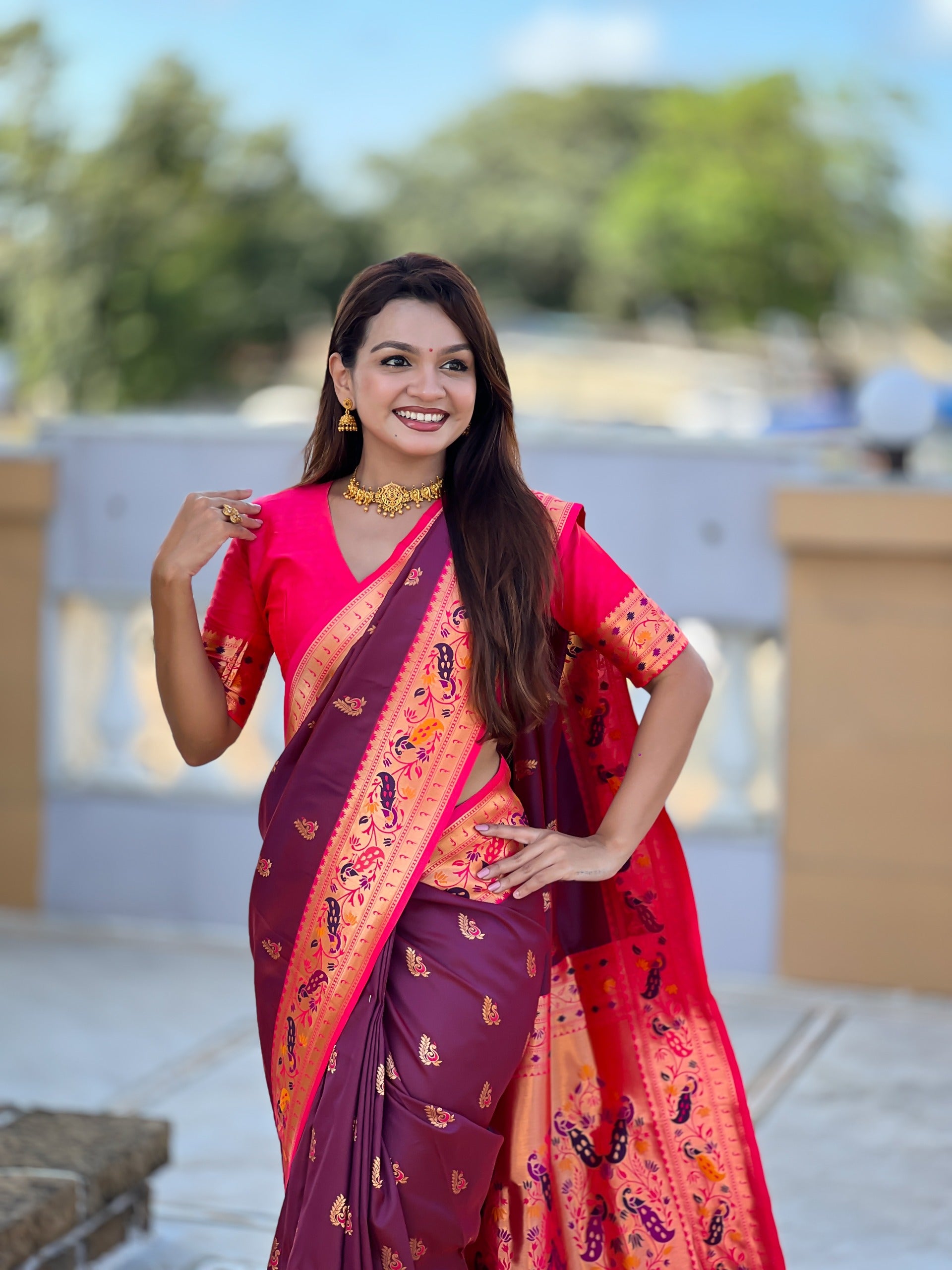 Royal  Paithani saree