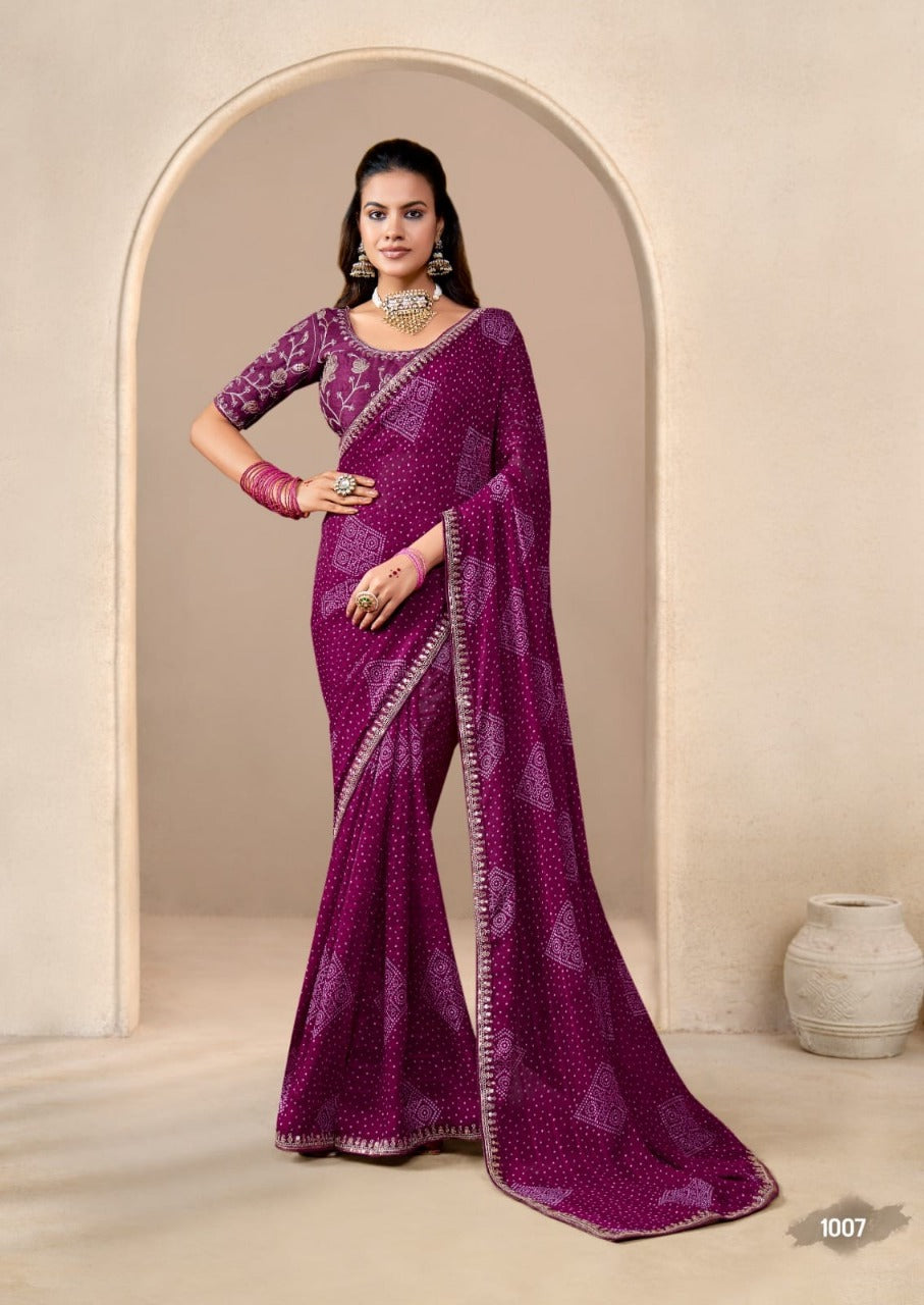 BAANDHNIYA  saree