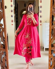 Pure fine Cotton fabric   Kurti with Pant