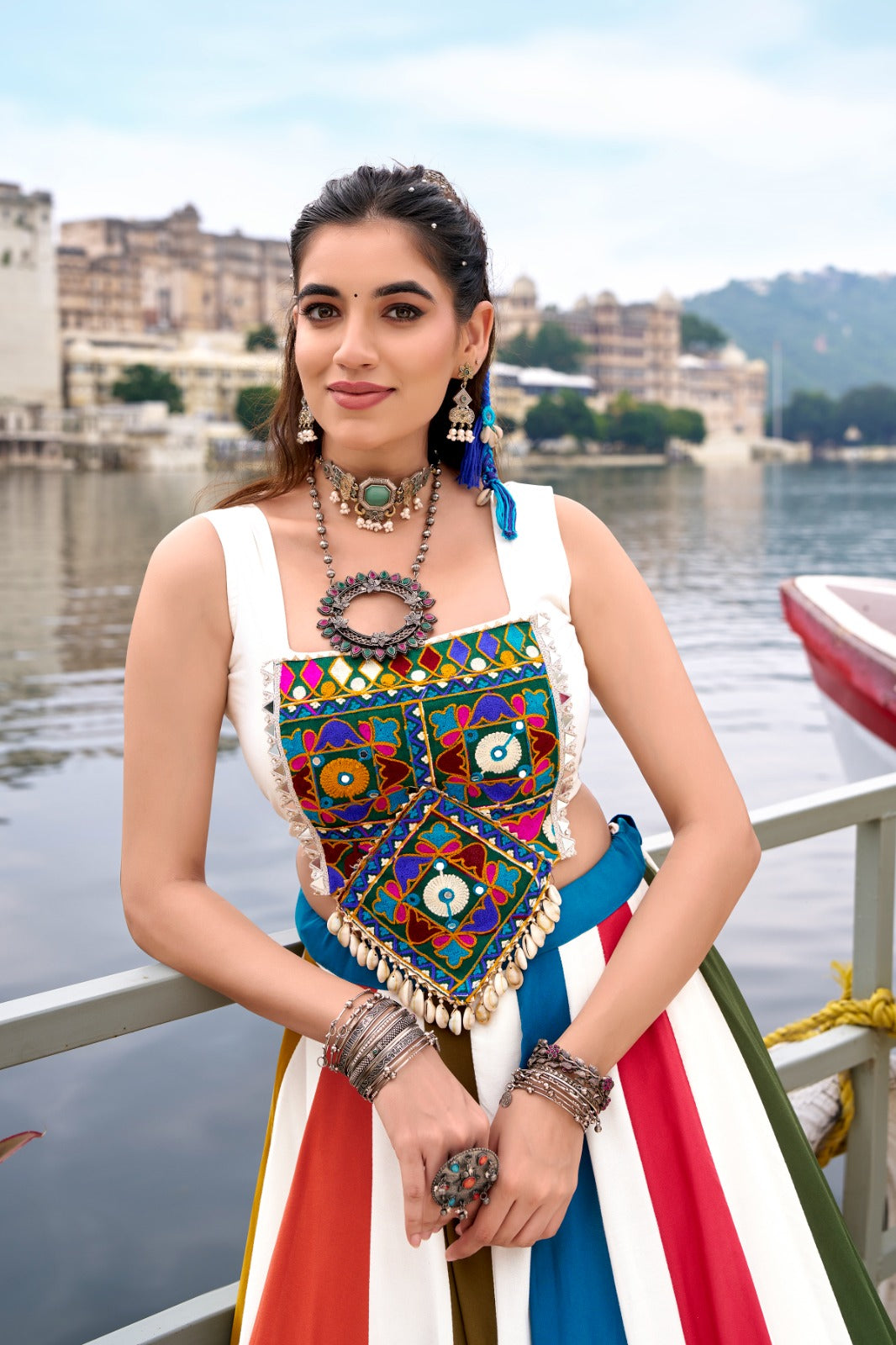 Shine bright in our colorful Navratri collection