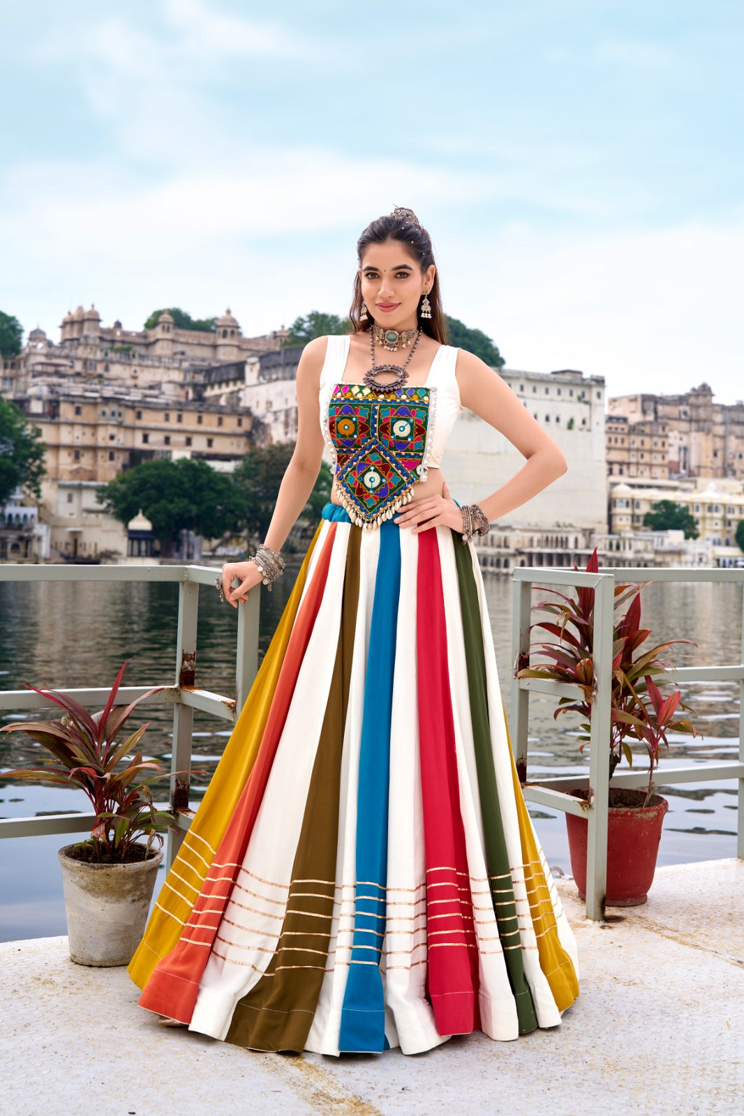 Shine bright in our colorful Navratri collection
