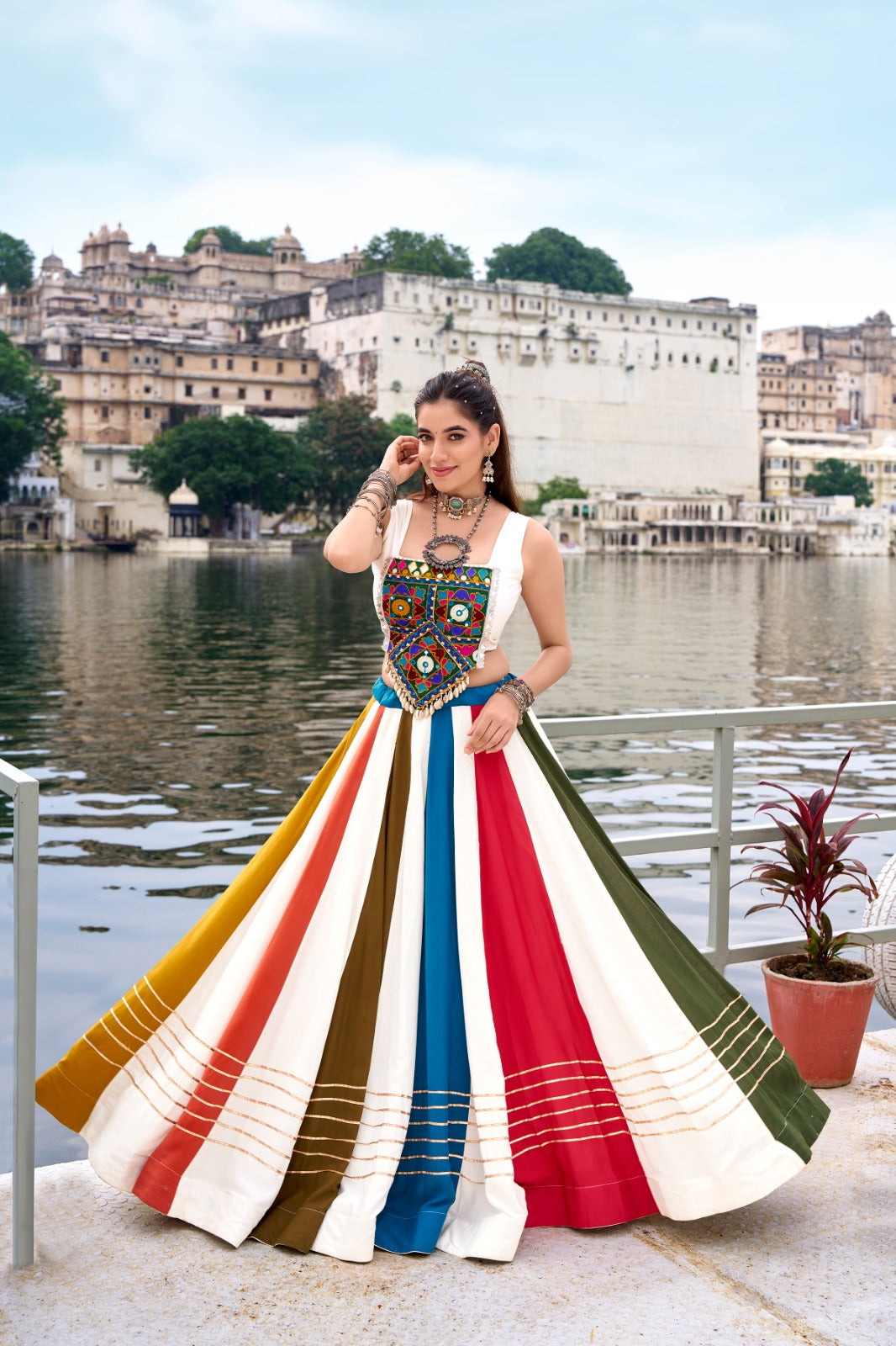 Shine bright in our colorful Navratri collection