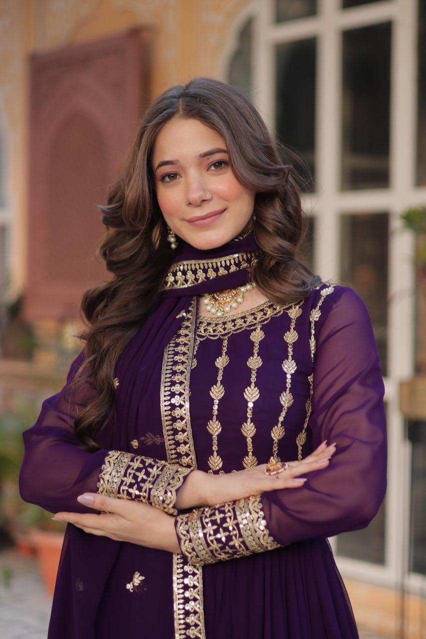 PREMIUM DESIGNER READYMADE GOWN-DUPATTA COLLECTIONS