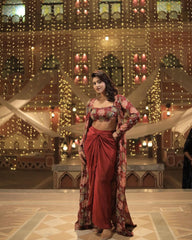 NEW THREE PIECE WESTERN OUTFIT FOR TRENDY WEDDING SEASONBE